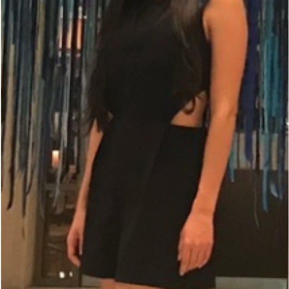 Ted Baker navy blue romper/jumpsuit with side cut outs. size 1 - Picture 2 of 7